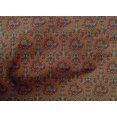 thumbnail image 4 of oneOone Cotton Poplin Fabric Leaves & Floral Block Printed Fabric 1 Yard 56 Inch Wide, 4 of 4