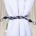 thumbnail image 4 of WIFKLSIIPG Cordons Attaches pour Fenêtre Cordon de Rideau Boucle Attaches Attaches (Noir), 4 of 4