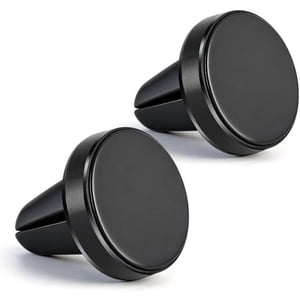Support de téléphone magnétique pour la voiture Packs de 2 pièces de téléphone -Strong Magnet pour votre voiture Support pour voiture de 4 plaques métalliques