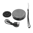 thumbnail image 2 of Mini Speaker Bone Conduction, Portable  Speaker Stereo Bass Sound, Waterproof Shower Speaker with Suction Cup Base, Mini Music Player for Home, Outdoor, Party, 2 of 7