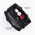 thumbnail image 4 of Fesfesfes Travel Toiletry Management Bag Waterproof Cosmetic Case Dry Wet Separation System Large Capacity Storage Solution for Business Trips Vacations Gym, 4 of 5