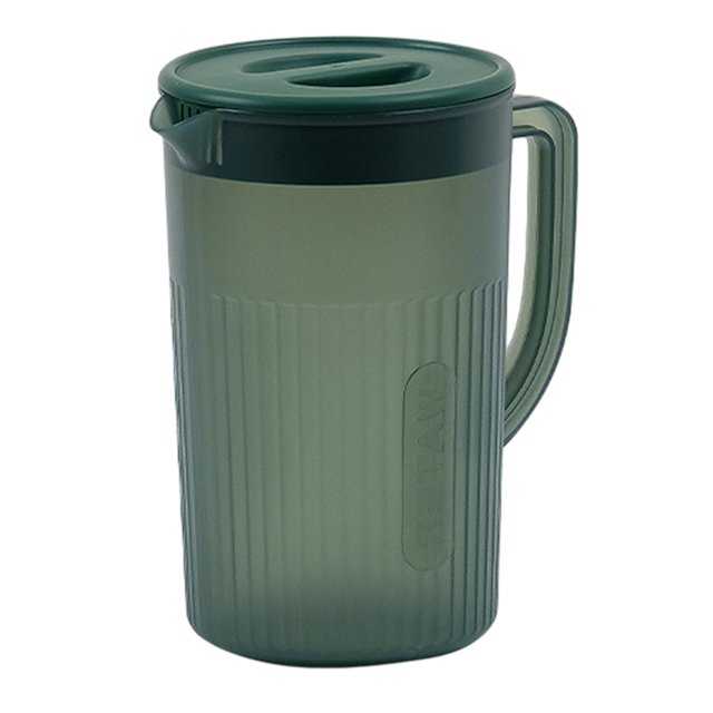 DOLITY Pichet avec Couvercle Pichet de Réfrigérateur Pichet d'Eau avec Poignée pour Maison Restaurant Jus Vert