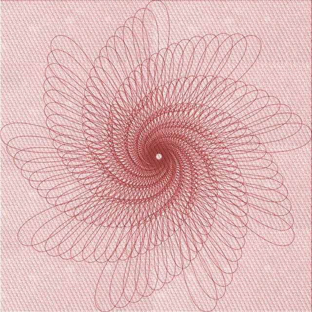 Ahgly Company Machine Washable Indoor Square Transitional Pastel Red Pink Area Rugs, 8' Square