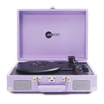 thumbnail image 2 of Arkrocket Curiosity Suitcase Bluetooth Turntable Vintage 3-Speed Record Player with Built-in Speakers Upgraded Turntable Audio Sound (Lavender), 2 of 15