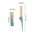 thumbnail image 3 of 1pc Random Color Travel Foldable Brush Hair Comb And Headed Hairdressing Tool For Men & Women Foldable Hair & Makeup Comb Portable For Men & Women Perfect ForTravel, 3 of 6