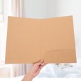 thumbnail image 1 of GAXIRE 10 Pcs Dossier pour Documents Importants Papier Kraft pour Usage de Bureau, 1 of 6