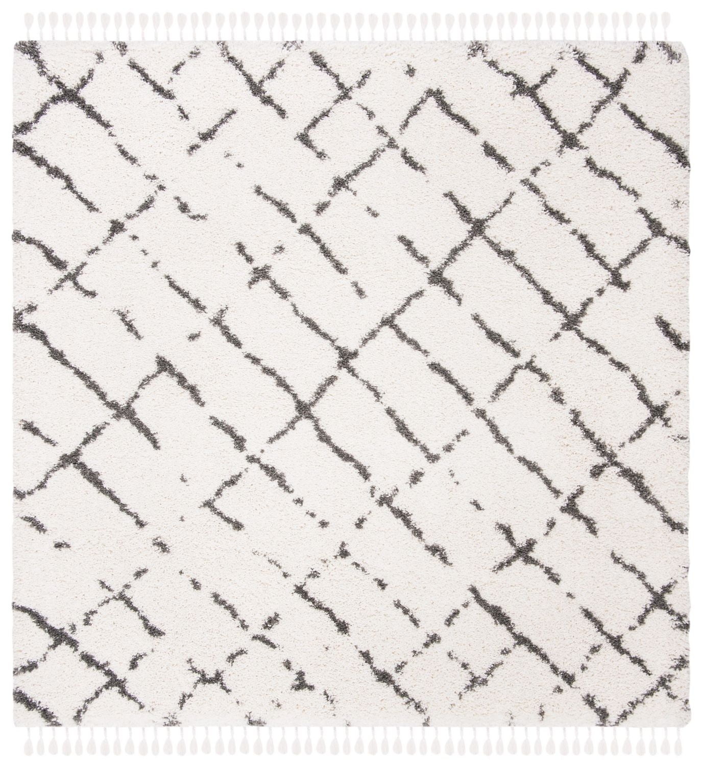Safavieh Moroccan Fringe Dorian Tapis Géométrique Shag