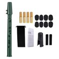 thumbnail image 2 of Wweixi Outil de Pratique de Saxophone de Poche Saxophone Portable pour Amateurs Enfants Blanc pour Débutant Vert 34x3cm, 2 of 6