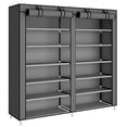 thumbnail image 4 of AGASY Shoe Rack Portable Storage Free Standing Shoe Organizer with Non-Woven Fabric Cover (Grey), 4 of 5