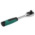 thumbnail image 4 of Ratchet Ratchet Wrench 1/2in 2Way Drive QuickRelease Spanner With NonSlip Grip Handle Green, 4 of 8