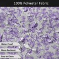 thumbnail image 5 of Vargottam Indoor/OutdoorTablecloth58x82 Inch RectangleTablecloth with Umbrella Hole and Zip- Waterproof PatioTableCloths- TableCovers for Backyard RectangularTable- Dusty Purple2, 5 of 5