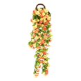 thumbnail image 2 of Faux Silk Hanging Vine Garland with Roses for Wall Wedding Decor, 1 Bouquet, 2 of 6