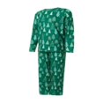 thumbnail image 3 of Family Matching Clothes Christmas Sleepwear  Tree Print Tops Trousers Baby Romper Pajamas Set, 3 of 7