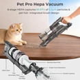 thumbnail image 4 of Candy Cordless Vacuum Cleaner,45Mins Vacuum Cleaners for Home,Stick Vacuum,Strong Suction,Removeable Battery,Anti-Tangle,One Clic, 4 of 7