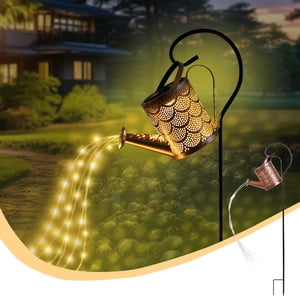 Solar Street Lights Outdoor Waterproof Solar Lights, Solar Watering Can Lights Large Retro Metal Hanging Solar Lights Outdoor Waterproof Garden Decor Yard Light Outside For Porch Patio Gardening