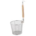 thumbnail image 1 of Elodie Deep Strainer Deep Frying Basket Pasta Strainer for Chips Straining Barbecue 14cm mesh mouth, 1 of 8