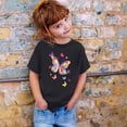 thumbnail image 2 of TZEWGL Tops For Toddler Graphic Print Round Neck Loose Short Sleeve Clothing For Infnants size 4-5T, 2 of 4
