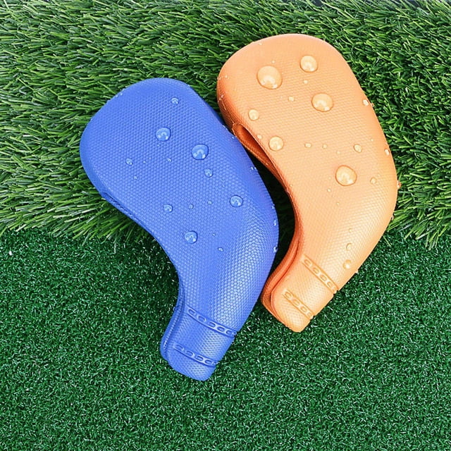 Couvre-tête de Club de Golf, Compensées de Golf, Couvre-Chefs de Golf, Couvre-Chefs de Golf en Fer, Protection Orange