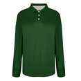 thumbnail image 3 of asjyhkr Plus Size Womens Long Sleeve Shirts Button Summer Tops Trendy 2025 Work Business Causal T Shirts, 3 of 6