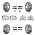 thumbnail image 1 of Transit Auto Front Rear Disc Brake Caliper Coated Rotors and Semi-Metallic Pads Kit (10Pc) for Car Ram 1500 Classic Dodge KCG-100849P, 1 of 11