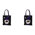 thumbnail image 4 of stanreset Sac Cadeau Halloween Fête Festival Art Adultes Sac à Main Poupée Tissu Non Tissé Sac Réutilisable Type1, 4 of 6