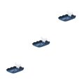 thumbnail image 3 of Transemion Pot Lid Holder with Tray Nonslip Kitchen Multi-purpose Organizer Spatula Pan Stand Cabinet Storage Rack Household Blue 3Set, 3 of 6