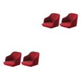 thumbnail image 2 of Redempat 2x Effortless Chair Transformation High Elastic Armchair Covers For Easy Care wine red 2Set, 2 of 6