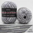 thumbnail image 3 of Birdeem Colorful Hand Knitting 50G Knitting Crochet Milk Soft Baby Cotton Wool Yarn, 3 of 10