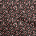 thumbnail image 1 of oneOone Polyester Spandex Black Fabric Floral Sewing Material Print Fabric By The Yard 56 Inch Wide, 1 of 4