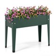 thumbnail image 1 of Costway Support de Plantes de Jardin Surélevé pour l'Extérieur 24 Pouces x11 Pouces Bac à Fleurs Haut Surélevé, 1 of 9