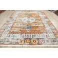 thumbnail image 4 of Tapis à Médaillon Oriental Turc à Motif Floral Usé, 4 of 8