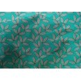 thumbnail image 4 of oneOone Cotton Silk Fabric Leaves Block Print Fabric BTY 42 Inch Wide, 4 of 4