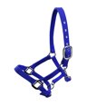 thumbnail image 2 of Wweixi Collier de Tête de Cheval Rembourré à Licou Grande Résilience Fournitures de Cheval Selle de Course Professionnelle Bleue P, 2 of 6