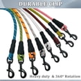 thumbnail image 2 of GHSDFBB Heavy Duty Rope Dog Leash 1/2"x6FT Nylon Pet Training Leash Soft Padded Handle Thick Lead Leash for Large Medium Dogs, 2 of 7