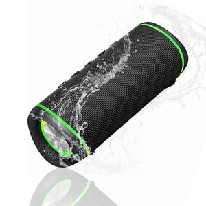 DAYBETTER Haut-parleur Bluetooth portable, IPX5 Bluetooth étanche 5.3 Président avec 30W Son puissant 24H Temps de jeu, lumières clignotantes Jumelage sans fil pour l'extérieur/Party/Beach/Travel/Dons