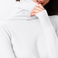 thumbnail image 5 of DPTALR Blouse Ample à Manches Longues et Col Rond pour Femmes, Couleur Unie, 5 of 5