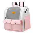 thumbnail image 4 of facefd Sac de Voyage pour Animal de Compagnie, Sangle Ajustable, Pliable, Respirant, pour la Randonnée et la Marche, Rose, 4 of 7