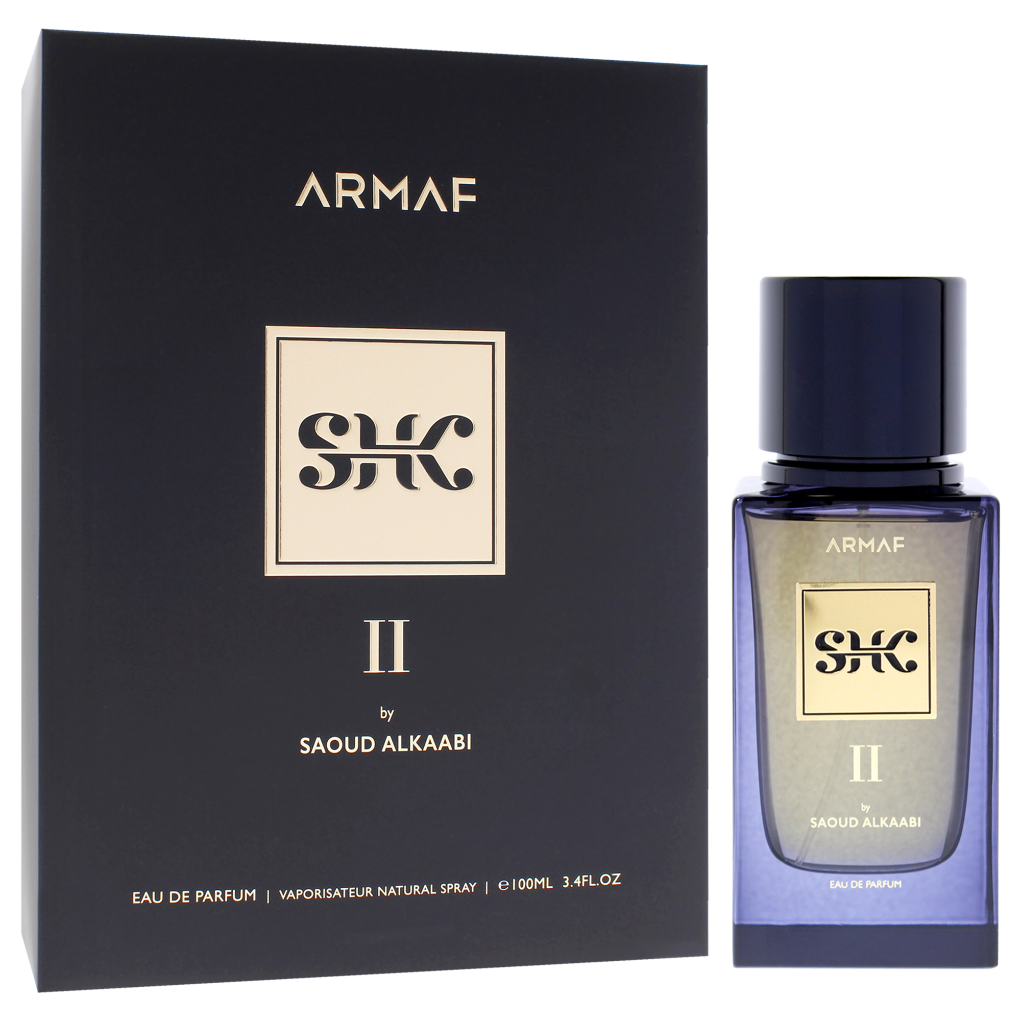 りょーたページArmaf 香水2本 Shk II By Saoud Alkaabi by Armaf for Men - 3.4 oz EDP Spray