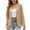 Khaki#women's blazers on sale, variant on aohooy Women's Blazers On Sale Long Sleeve Blazer Open Front Shawl Cardigan Jacket Work Office Blazer Business Casual Khaki,XXXXL