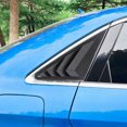 thumbnail image 3 of 2Pcs Rear Side Window Louver Covers Fit for 8V Sedan 2013 - 2020 Left and Right Impact Proof Rear Window Air Vent Scoop Shutter Covers with Sporty Look, 3 of 7