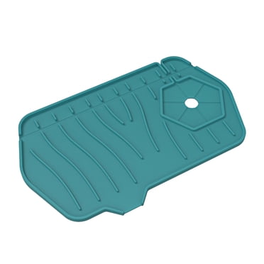 Agiferg Coussinet en Silicone Imperméable pour Robinet, Coussinet Anti-Éclaboussures pour Évier pour Cuisine et Salle de Bain