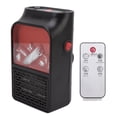 thumbnail image 2 of Fireplace Heater,Flame Heater Mini 1000W Electric Fireplace Heater Portable Fireplace Heater Solid Performance, 2 of 10