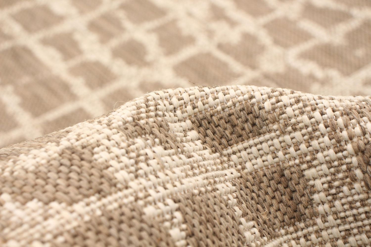 Tapis ECARPET Intérieur Extérieur pour Patio, Terrasse, Salon Collection Sisal Safari