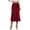 AA-Wine, variant on QATAINLAV Women's Silk Satin Skirts High Waist A Line Flared Midi Skirt Side Zipper Business Casual Outfits, Wine, XS, Birthday Gifts