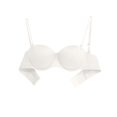 thumbnail image 1 of YUTK Strapless Bras - Women's Solid Color Seamless Underwear without Steel Rims Detachable Chest Sagging Wave Pattern Bra White S, 1 of 4