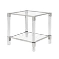 thumbnail image 1 of Table d'appoint Benu en argent, 1 of 4