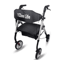 thumbnail image 1 of EZee Life Déambulateur Bariatrique avec Roues de 8 Pouces - Marchette Robuste pour une Mobilité Accrue - Gris, 1 of 9