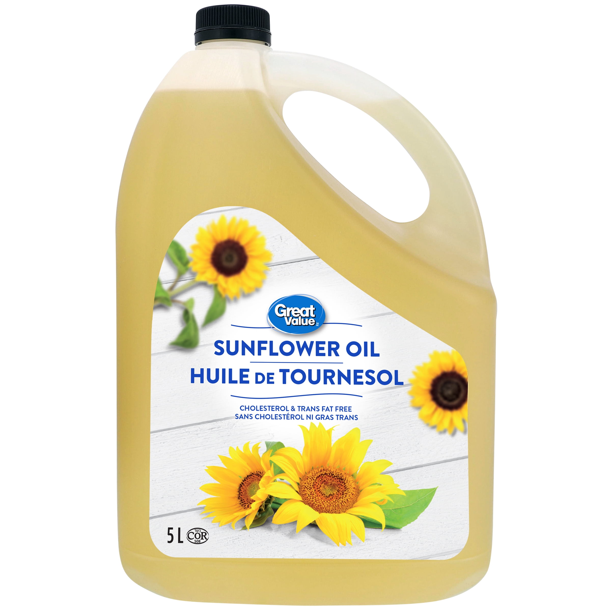 Great Value Sunflower Oil, 5L