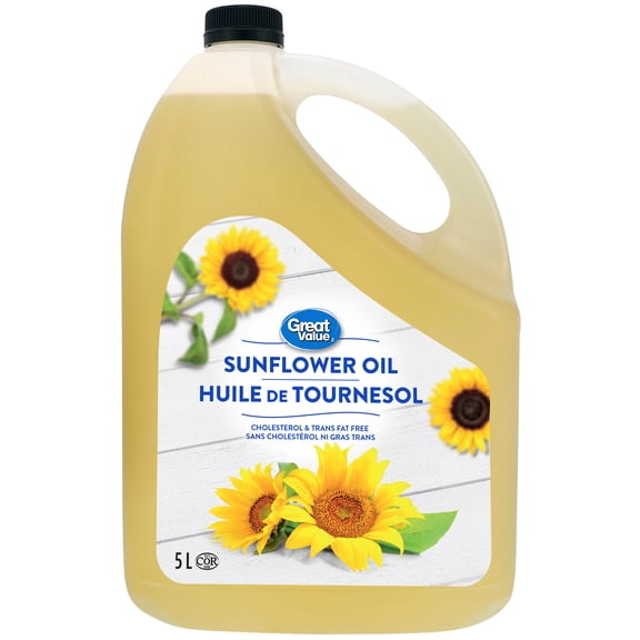 Huile de tournesol Great Value, 5L