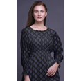 thumbnail image 5 of Bimba Robe Longue Décontractée à Volants pour Femmes, Imprimée, Taille Smockée, Très Petit, 5 of 5